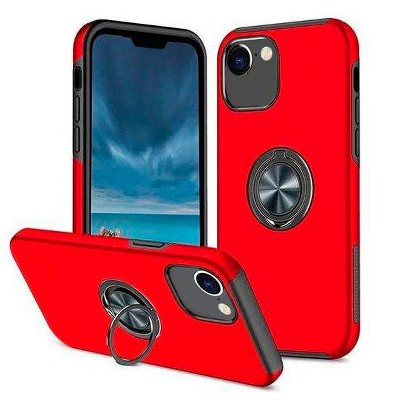 Entronix Case Compatible with iPhone 16E - 360º Circular Ring Gripstand