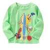 MyKids-USA Toddler Boy Cartoon Pattern Crewneck Casual Shirts - 3 of 4
