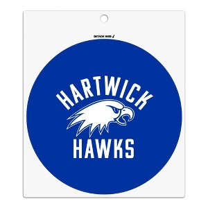 Hartwick College Hawks Logo Automotive Car Refrigerator Locker Vinyl Circle Magnet - 1 of 4