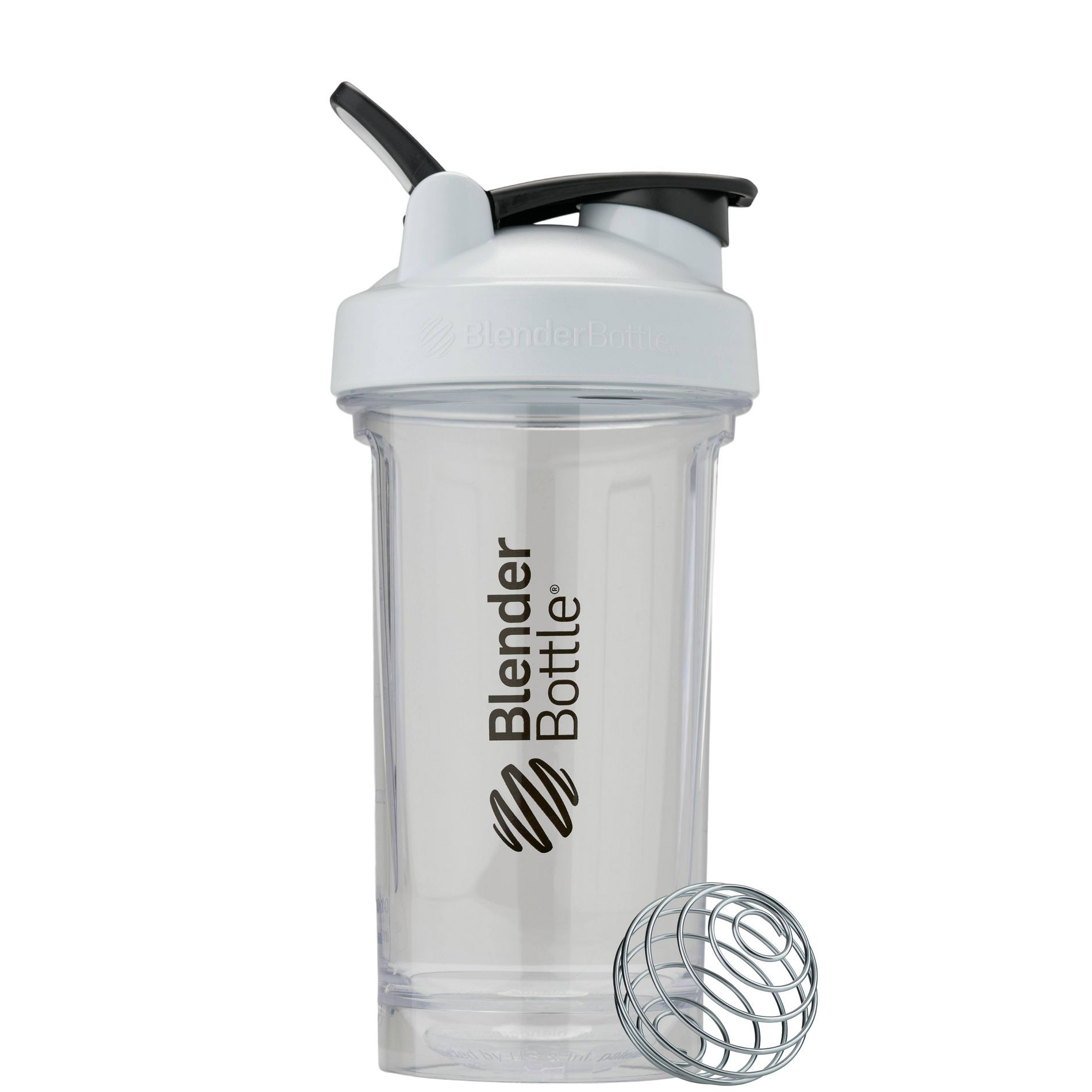BlenderBottle Pro24 Energy and Sports Drinks - Clear/White - 24oz