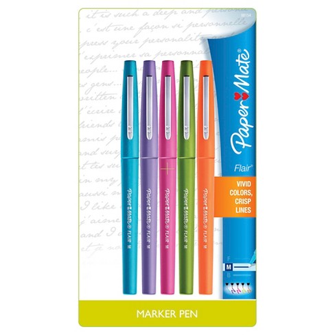 Download Paper Mate® Marker Pens, Medium Tip, 5ct - Multicolor Ink : Target