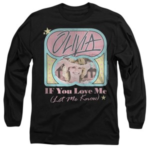 Men’s Olivia Newtonjohn If You Love Me Long Sleeve T-Shirt - 1 of 4