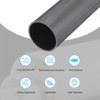 Unique Bargains High Impact Water Plumb Cable Sleeve PVC Rigid Round Pipes 20" Length - 3 of 4
