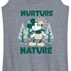 Women's - Disney - Mickey Nature Graphic Racerback Tank - 2 of 4