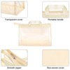 Unique Bargains PVC Dustproof Waterproof Handbag Dust Bags for Closet 2 Pcs - 3 of 4
