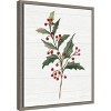 Amanti Art Christmas Moments IV (Holly) by Silvia Vassileva Canvas Wall Art Print Framed 16 x 20-in. - 3 of 4
