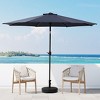 WestinTrends 9 Ft Outdoor Patio Market Table Umbrella with Tilt and Crank - 2 of 4