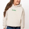 The Juniper Shop Embroidered Lucky Typewriter Toddler Graphic Hoodie - 2 of 3