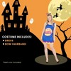 Female Sweet Dress - Hubbly Bubbly Adult Costume - 4 of 4