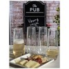 Plastic Champagne Flutes Set of 4 (9oz), Unbreakable Mimosa Glasses Plastic Champagne Glasses, Wedding Champagne Flutes - 4 of 4