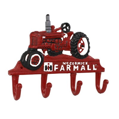 International Harvester Farmall H Cast Iron 4 Peg Coat Rack DE1075