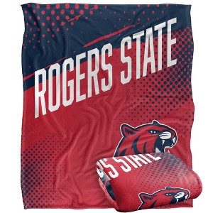 Rogers State University Fan Zone Silky Touch Super Soft Throw Blanket 50x60 - 1 of 4