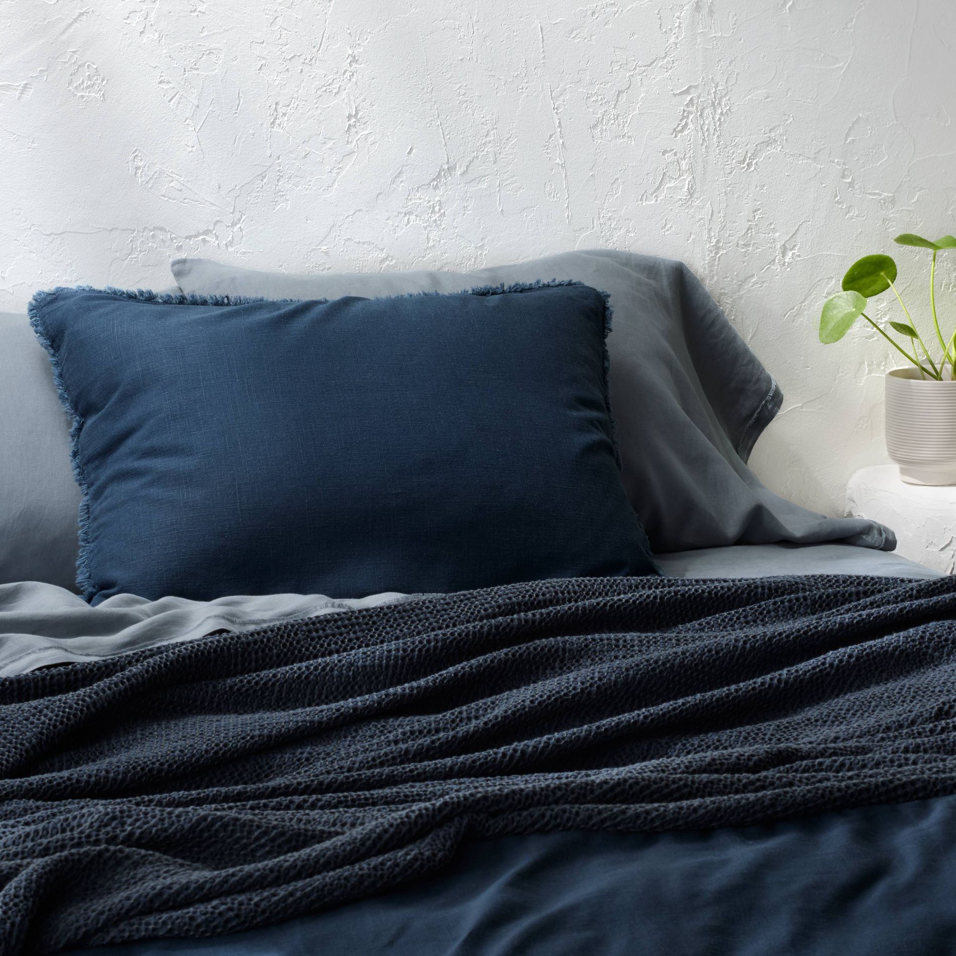 Heavyweight Linen Blend Comforter Pillow Sham - Casaluna™