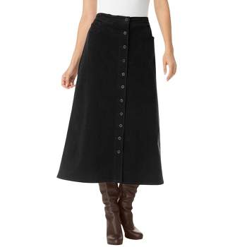 Woman Within Women's Plus Size Corduroy skirt