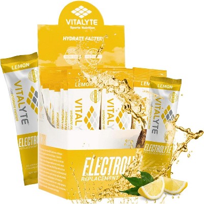 Vitalyte Lemon Single-Serving Stick Pack | 25 ct