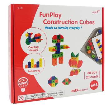 Edx Education FunPlay Construction Cubes
