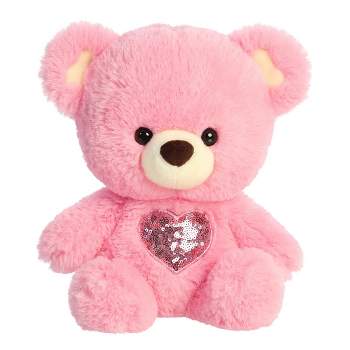 Aurora A Heart For You Bear 10" Pink Pink Stuffed Animal