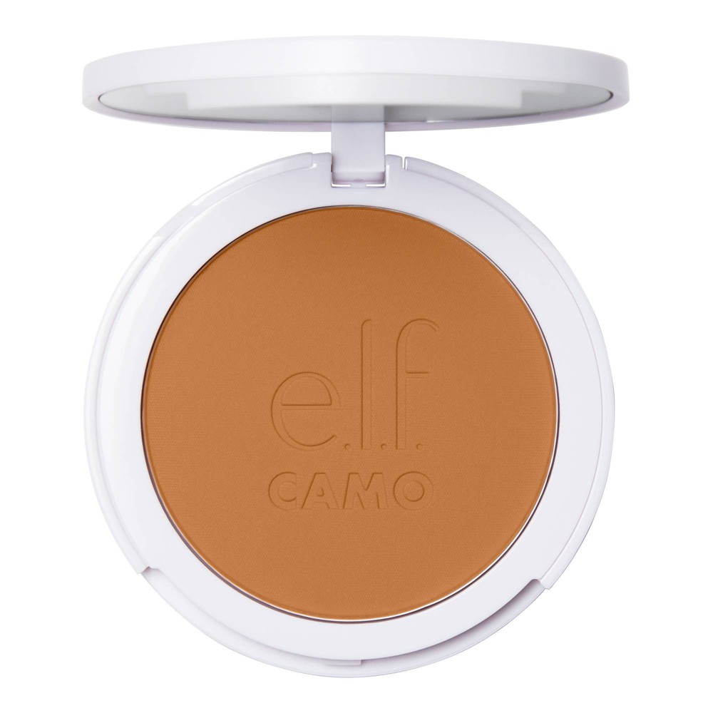 Photos - Other Cosmetics ELF e.l.f. Camo Powder Foundation - Tan 400 W - 0.28oz 