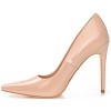 Journee Collection Womens Hadli Tru Comfort Foam Pointed Toe High Stiletto Pumps Nude 6 - 2 of 4