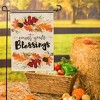 Evergreen Count Your Blessings Garden Burlap Flag - 4 of 4
