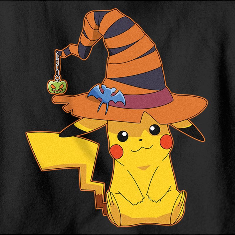 Boy's Pokemon Halloween Pikachu Witch Pull Over Hoodie, 2 of 5