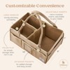 Babylicious Baby Felt Diaper Caddy Organizer - 3 of 4