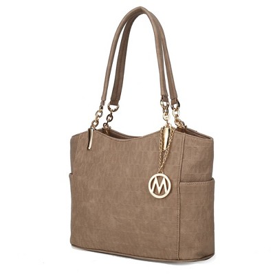 MKF Collection Malika M Signature Women’s Vegan Leather Handbag Satchel by Mia K
