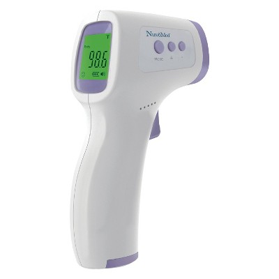 NuvoMed - Audible Non-Contact Infrared Thermometer - White