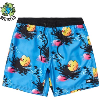 Men's NEFF Float On Hot Tub Swim Trunks
