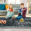 COZONY Washable Checkered Runner Rug, Non Slip Low Pile Soft Carpet for Hallway Bedroom Living Room Kitchen Laundry Room - 4 of 4
