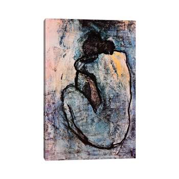 Blue Woman by Pablo Picasso Unframed Wall Canvas - iCanvas