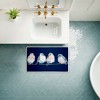 Stupell Industries Perched Trio of Song Birds Printed Plush Bathroom Floor Mat, design by Lorenzo Collective - 3 of 4