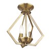 Livex Lighting Prism 2 - Light Chandelier in  Antique Brass - 3 of 4