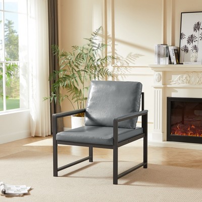CAVINAS Luxury Oversized Accent Chair with Padded Arms,Modern Arm Chair for Living Room,Office,Bedroom