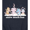 Men's - Care Bears - Cousins Snow Much Fun Graphic Fleece Sweatshirt - 2 of 4