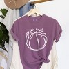 Simply Sage Market Women's Game Day Basketball Short Sleeve Garment Dyed Tee - 3 of 4