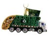 Old World Christmas 2.0 Inch Garbage Truck Specialized Truck Tree Ornaments - 2 of 3