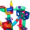 PICASSO-TILES 4 PC Marbles for Marble Run Race Track Set, STEM Toys for Kids 3+ - 2 of 4