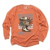 Simply Sage Market Wildflowers Cowgirl Dreams Garment Dyed Long Sleeve - L - Yam - 2 of 4