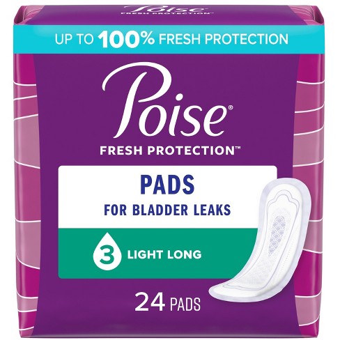 Poise Microliners, incontinence panty liners, lightest absorbency