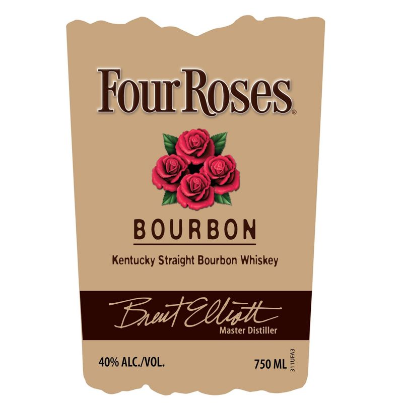Four Roses Bourbon Whiskey - 1.75L Bottle, 2 of 3