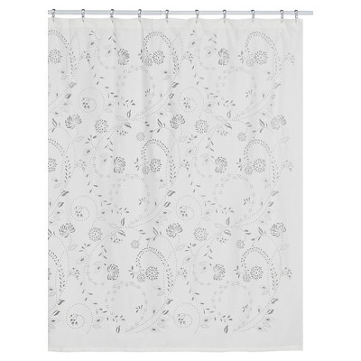 eyelet shower curtain