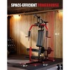 Home Gym Station, Multifunctional Home Gym Machine, Workout Machine for Full Body Strength Training, LAT Pulldown, Chest Press, Leg Extension - 2 of 4