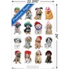 Trends International Keith Kimberlin - Puppies With Hats Unframed Wall Poster Prints - 3 of 4