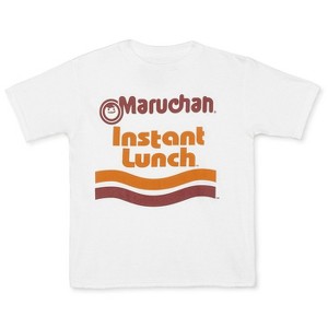 Seven Times Six Maruchan T-Shirt Boy's Instant Lunch Short Sleeve Graphic Tee White - 1 of 4