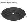 Unique Bargains Rubber Round Soundproof Insulation DIY Warehouse Weather Seal Strip - 3 of 4