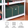 Elf Stor 67''X28''X28'' Rolling Christmas Tree Storage Bag Green - 4 of 4