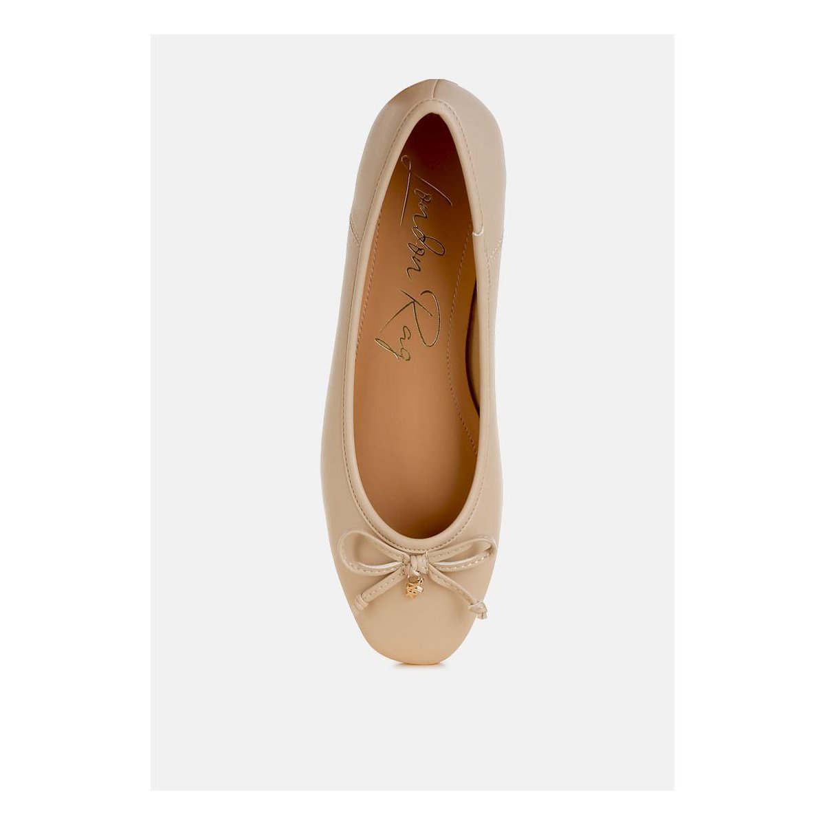 Обувь London Rag Womens Enchanted Faux Leather Casual Ballerinas 9.5 — фото 4