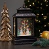 Northlight 12" Musical Lighted Snowmen Christmas Snow Globe Lantern - 2 of 4