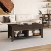 Yaheetech Lift Top Coffee Table with Storage & 2 Open Shelves for Living Room, Reception Room, Office - 2 of 4